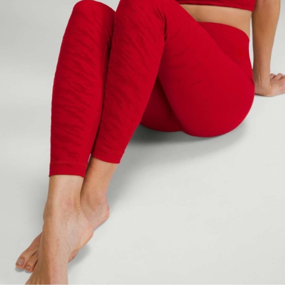 Limited Edition Lunar New Year Red Lululemon Leggings